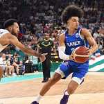 France vs Angleterre lors de la préparation de l'EuroBasket