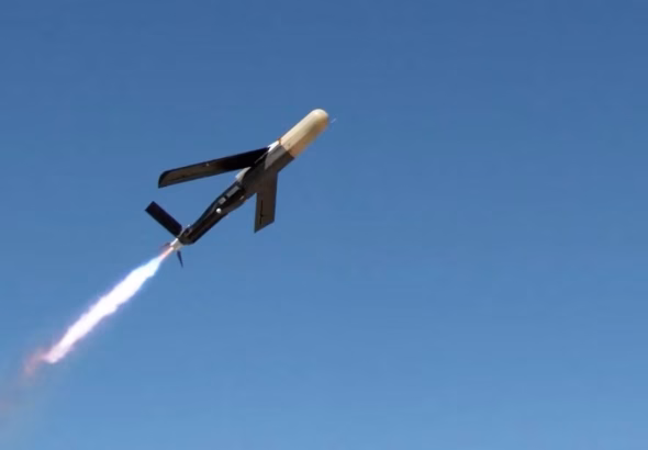 Le Coyote Block 3 NK dans les airs